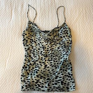 Zara Cowl Neck Tank